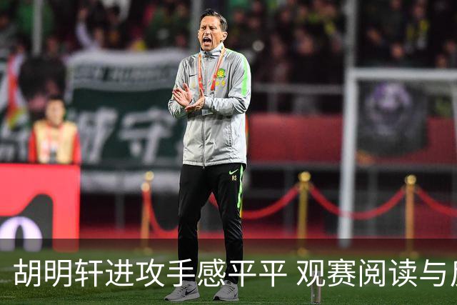 胡明轩进攻手感平平 观赛阅读与反应仍可