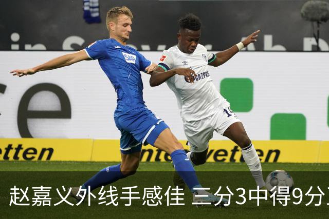 赵嘉义外线手感佳 三分3中得9分正负值+11